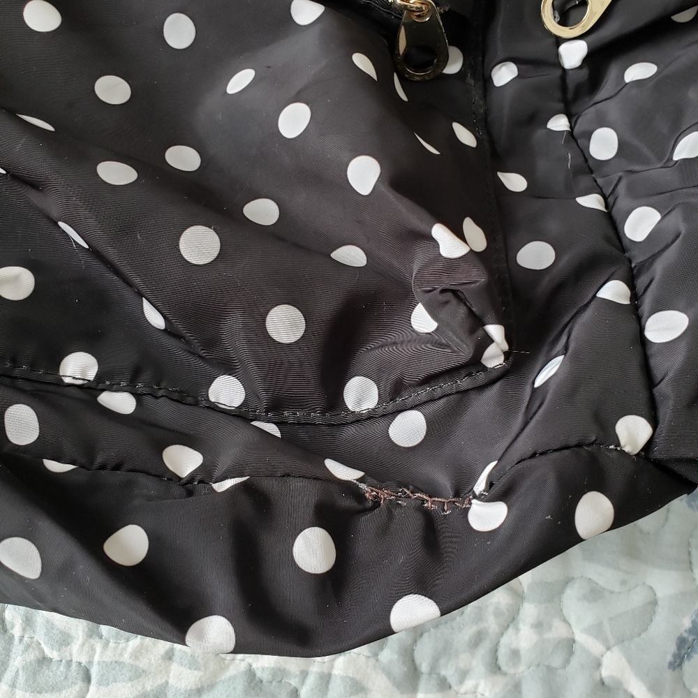 French Connection Polka Dot Backpack - image 4